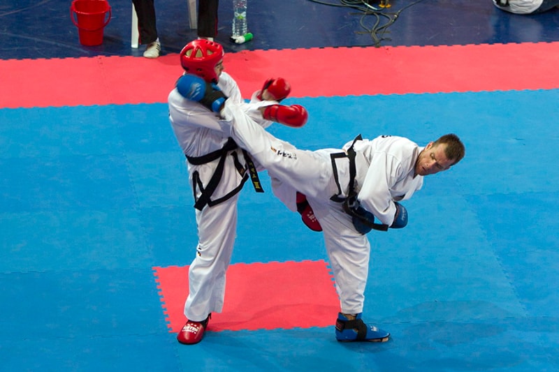 Taekwon do ITF спарринг
